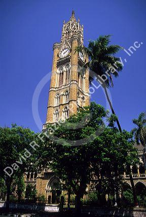 Rajabai Tower at the Bombay University in Mumbai Bombay, India.