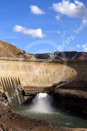 Arrowrock Dam in autumn near Boise, Idaho.