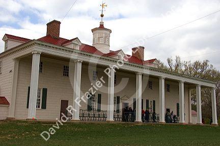 The Mansion House Farm at George Washington's Mount Vernon, Virginia.