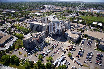 Aerial view of Saint Alphonsus Regional Medical Center in Boise, Idaho.