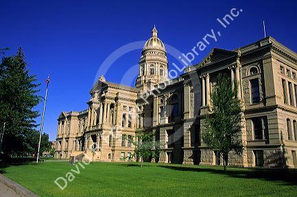 The Wyoming State Capitol Building in Cheyenne.