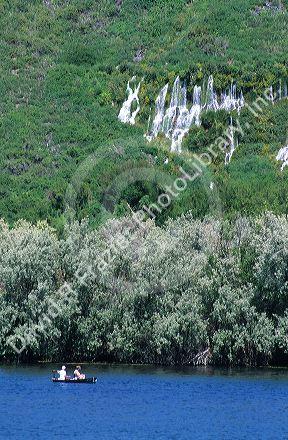 Thousand Springs along the Snake River in Hagerman Valley, Idaho.