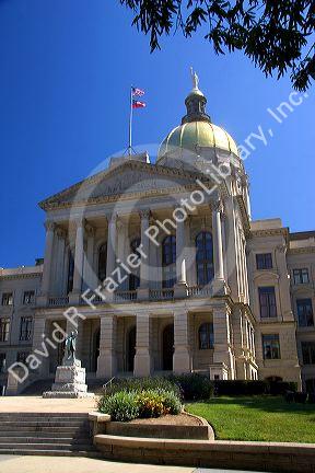 The Georgia State Capitol building in Atlanta.