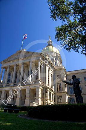 The Georgia State Capitol building in Atlanta.