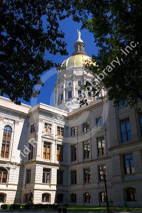 The Georgia State Capitol building in Atlanta.