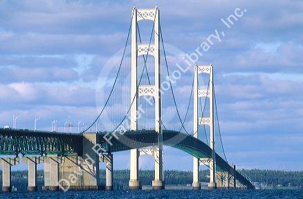 The Mackinac Bridge in Michigan.