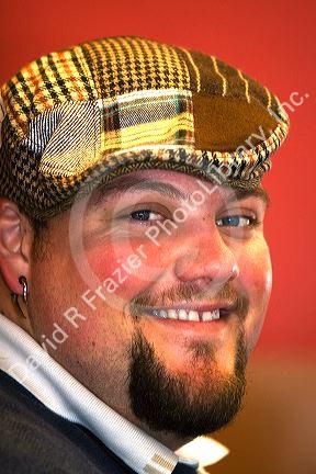 Portrait of a young man. MR