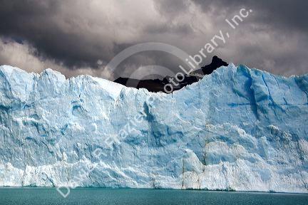 The Perito Moreno Glacier located in the Los Glaciares National Park in the south west of Santa Cruz province, Patagonia, Argentina.