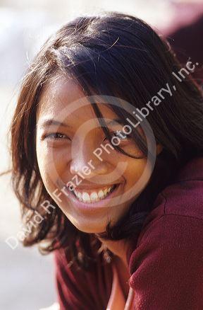 French speaking woman from Madagascar.
