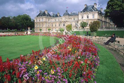 Luxembourg Palace in Paris, France.