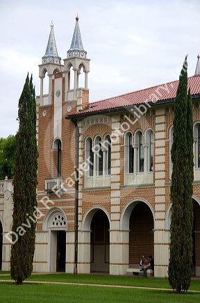 Lovett Hall on the campus of William Marsh Rice University in Houston, Texas.
