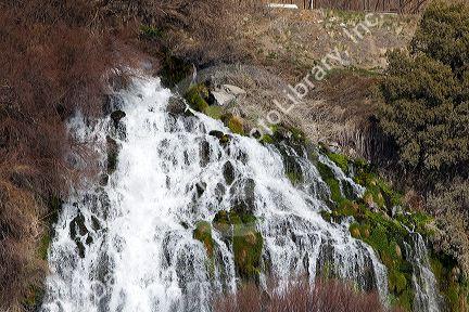 Thousand Springs on the Snake River near Hagerman, Idaho.