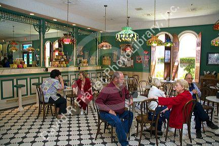 The ice cream parlor at Blue Bell Creameries in Brenham, Texas.