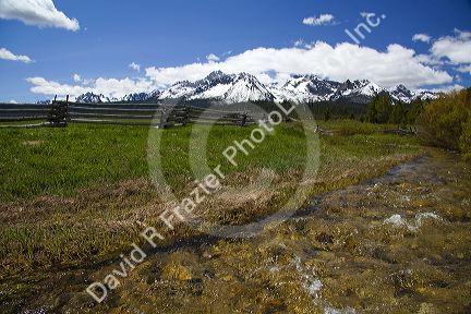 The Sawtooth Valley near Stanley, Idaho.
