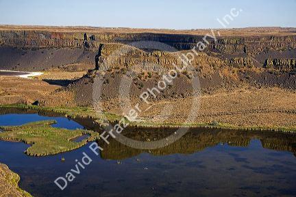 Dry Falls near Coulee City, Washington.