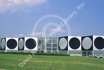 Modern architecture in Aix en Provence, France.