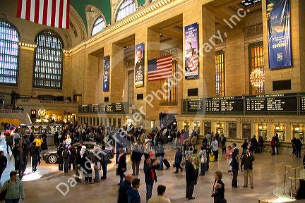 Interior of Grand Central Terminal in Midtown Manhattan, New York City, New York, USA.