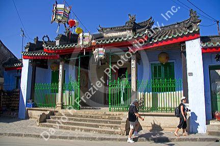 Cham Pa temple in Hoi An, Vietnam.