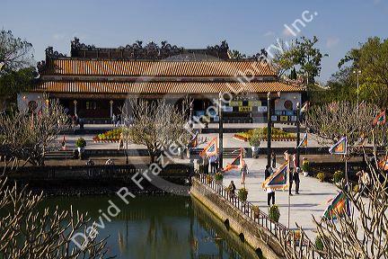 The Imperial Citadel of Hue, Vietnam.