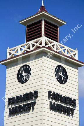Farmers Market in Hollywood, Los Angeles, California, USA.