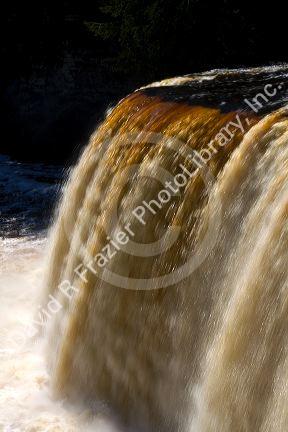 Upper Tahquamenon Falls on the Tahquamenon River in the eastern Upper Peninsula of Michigan, USA.