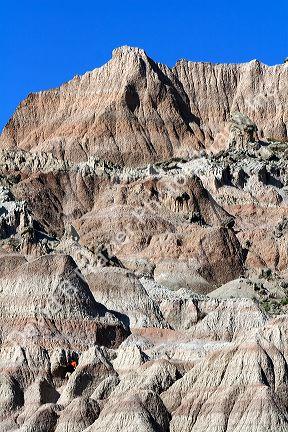 Badlands National Park in southwest South Dakota, USA.