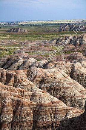 Badlands National Park in southwest South Dakota, USA.
