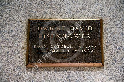 The Place of Meditation is the final resting place of Dwight D. Eisenhower located at the Eisenhower Presidential Center in Abilene, Kansas, USA.