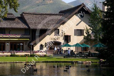 The Sun Valley Inn located in Sun Valley, Idaho, USA.