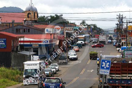 The village of Aguas Zarcas, Costa Rica.