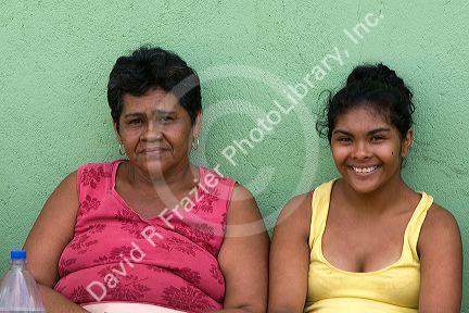 Costa Rican workers at a teak plantation near Tamarino, Costa Rica.