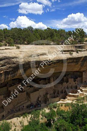 Mesa Verde National Park located in Montezuma County, Colorado, USA.