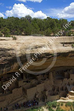 Mesa Verde National Park located in Montezuma County, Colorado, USA.