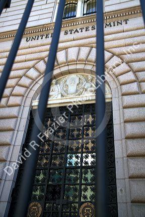 The United States Mint building in Denver, Colorado, USA.