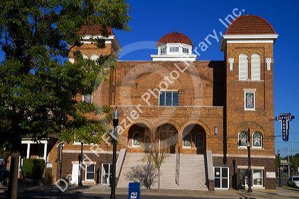 The 16th Street Baptist Church located in Birmingham, Alabama, USA.