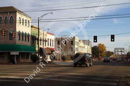 Downtown Selma, Alabama, USA.