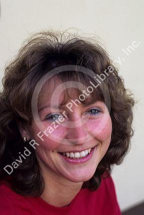 A portrait of a German woman.