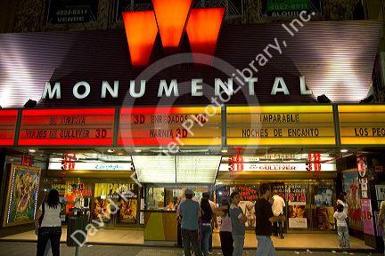 Movie theater in Buenos Aires, Argentina.