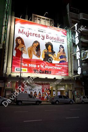 Theater in Buenos Aires, Argentina.