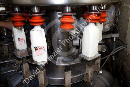 Stoker Milk Company's bottling plant at Burley, Idaho, USA.