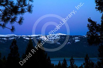 Lake Cascade located on the North Fork of the Payetter River in Valley County, Idaho, USA.