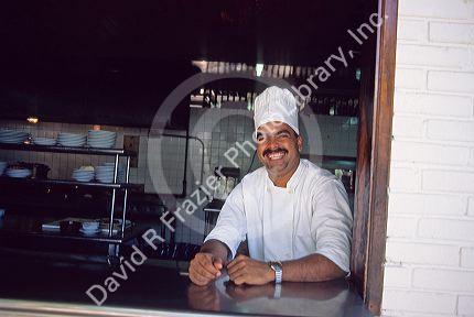 A chef in Venezuela.