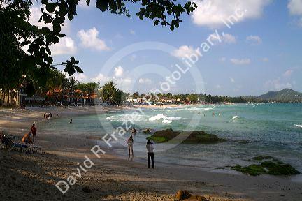 The Gulf of Thailand on the island of Ko Samui, Thailand.
