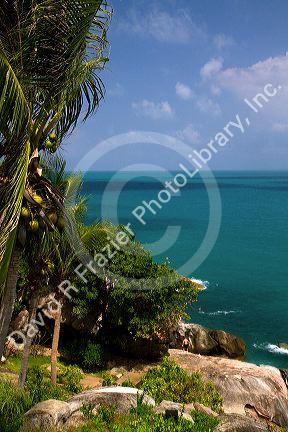The Gulf of Thailand on the island of Ko Samui, Thailand.