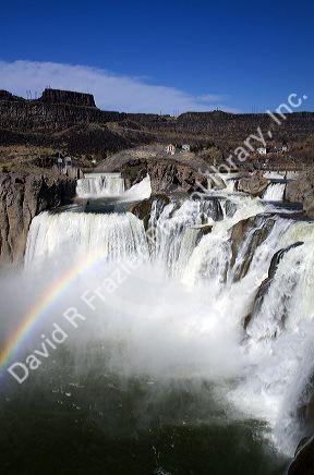 Shoshone Falls is a waterfall located on the Snake River in Twin Falls County, Idaho, USA.