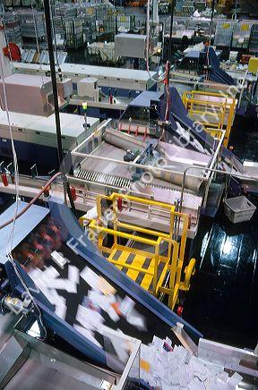 Regional automated mail sorting facility in Boise, Idaho.
