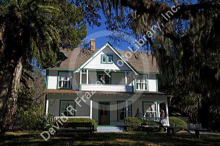The Guptill House at Historic Spanish Point located in Osprey, Florida, USA.