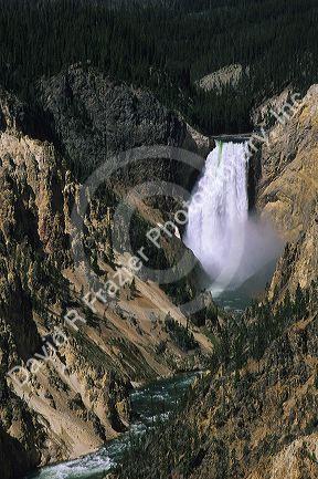 Yellowstone Falls, Wyoming.