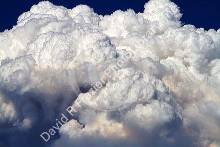 Pyrocumulus cloud created by a wildfire near Boise, Idaho, USA.