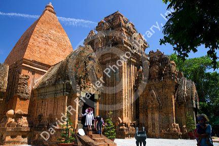 Po Nagar is a Cham temple tower located in the medieval principality of Kauthara near Nha Trang, Vietnam.